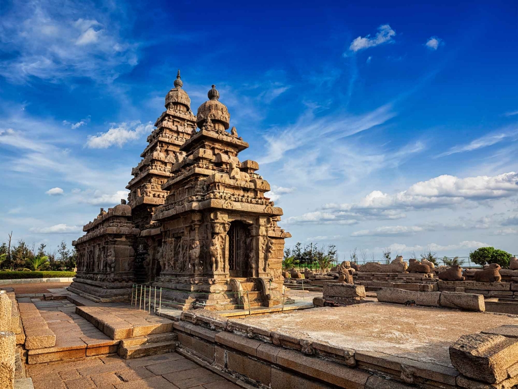 Mahabalipuram, petite ville du Tamil Nadu 