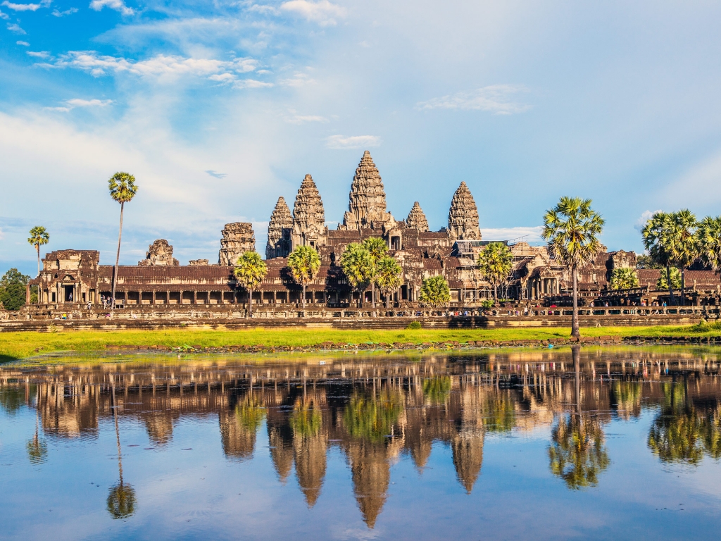Le Tonle Sap et Angkor Wat