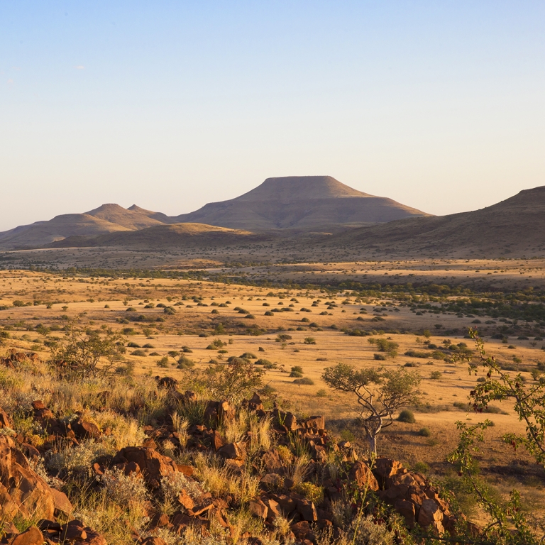 La région la plus reculée de Namibie ; le Kaokoland (100km)