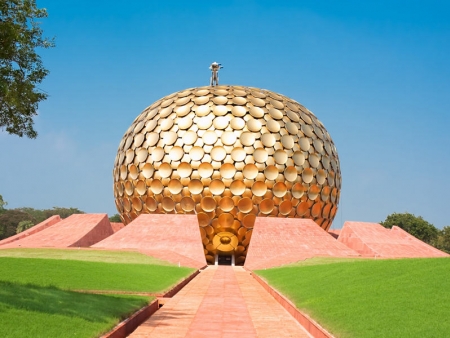 Visite de l'Ashram de Sri Aurobindo