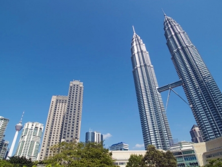 Arrivée et visite de Kuala Lumpur