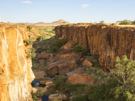 Paysages époustouflants du Damaraland (300 km)